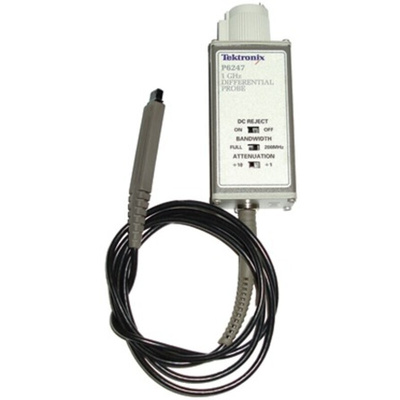 Tektronix P6247 Oscilloscope Probe, Differential Type, 1GHz, 1:1, 1:10, BNC Connector