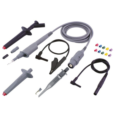 Staubli SET Isoprobe Series 68.9557-28 Oscilloscope Probe, Passive Type, 300MHz, 1:10, BNC Connector