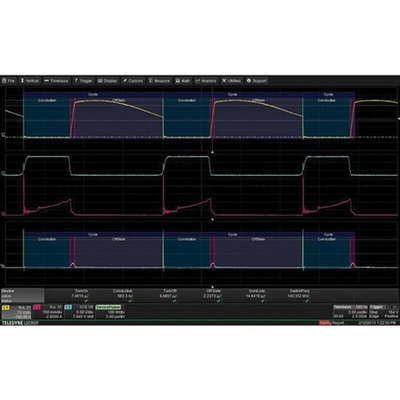 Teledyne LeCroy Power Analysis Oscilloscope Software for Use with HDO4000 Series
