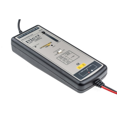 Pico Technology TA Series TA043 Oscilloscope Probe, Active, Differential Type, 100MHz, 1:10, 1:100, BNC Connector