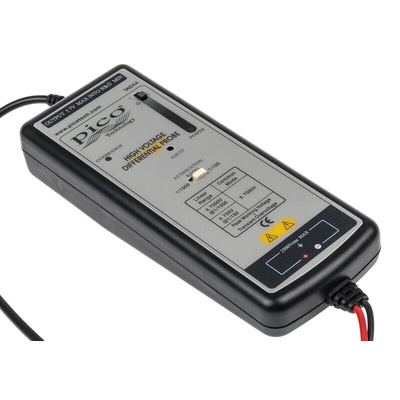 Pico Technology TA Series TA044 Oscilloscope Probe, Active, Differential Type, 70MHz, 1:100, 1:1000, BNC Connector