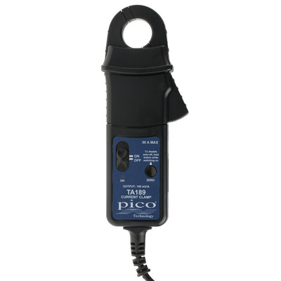 Pico Technology TA189 Current Probe, Current Type, BNC Connector