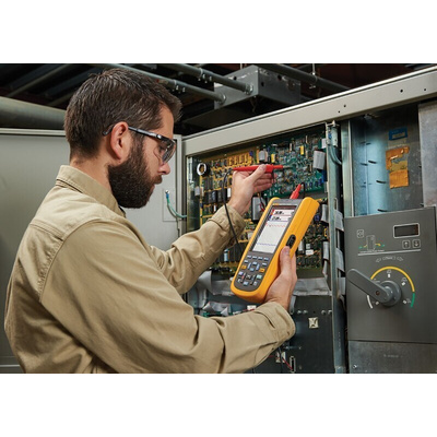 Fluke 125B ScopeMeter 120B Series Digital Handheld Oscilloscope, 2 Analogue Channels, 40MHz