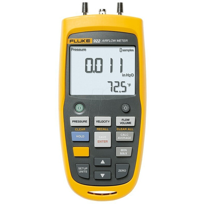 Fluke 922/KIT Differential Manometer Kit, Max Pressure Measurement 40mbar