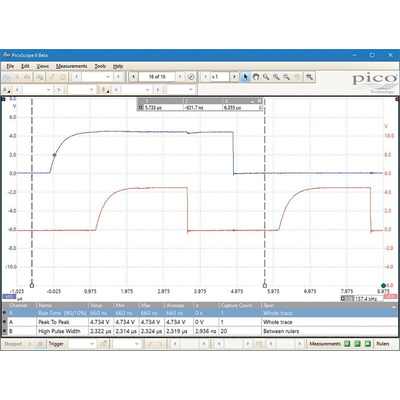 Pico Technology 2206B PicoScope 2000 Series Analogue PC Based Oscilloscope, 2 Analogue Channels, 50MHz