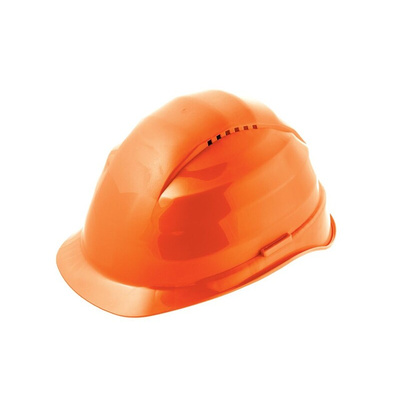 Rockman C3 Orange | Alpha Solway Rockman Orange Safety Helmet, Ventilated