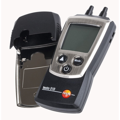 Testo 510 Differential Manometer With 2 Pressure Port/s, Max Pressure Measurement 40.15 inH2O, 100hPa RSCAL