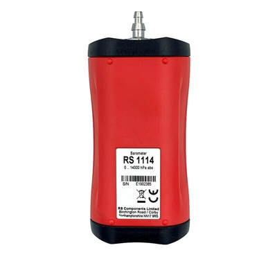 RS PRO RS 1114 Vacuum Manometer With 1 Pressure Port/s, Max Pressure Measurement 14bar