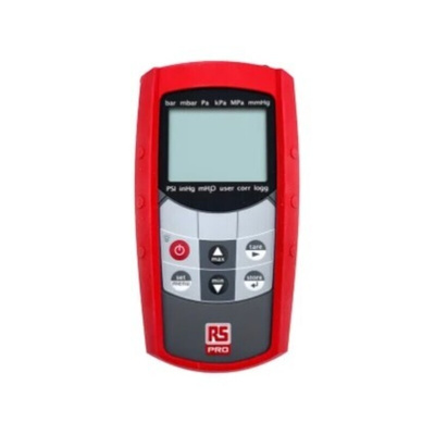 RS PRO RS MH 5130 + RS MSD 25 BAE Absolute Manometer, Max Pressure Measurement 1000bar RSCAL
