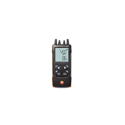 Testo 512-1 Differential Manometer With 2 Pressure Port/s, Max Pressure Measurement 200mbar