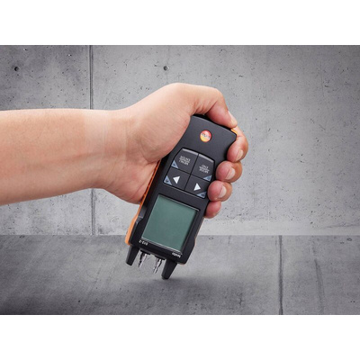 Testo 512-2 Differential Manometer With 2 Pressure Port/s, Max Pressure Measurement 2000mbar