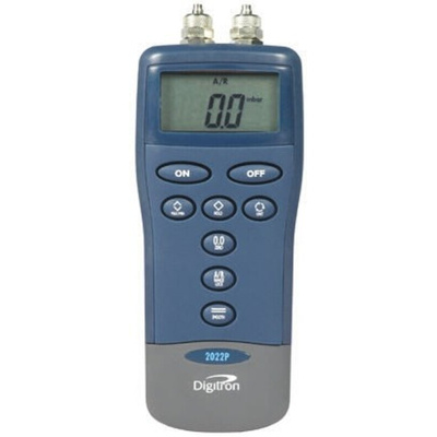 Digitron 2000P Differential Digital Pressure Meter With 2 Pressure Port/s, Max Pressure Measurement 2bar