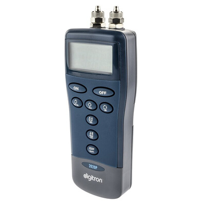 Digitron 2000P Differential Digital Pressure Meter With 2 Pressure Port/s, Max Pressure Measurement 25mbar
