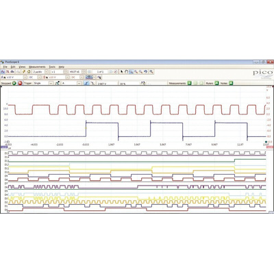 Pico Technology 3205D MSO PicoScope 3000 Series Digital PC Based Oscilloscope, 2 Analogue Channels, 100MHz, 16 Digital