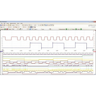 Pico Technology 3406D MSO PicoScope 3000 Series Digital PC Based Oscilloscope, 4 Analogue Channels, 200MHz, 16 Digital