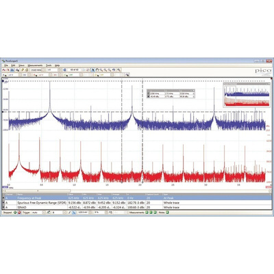 Pico Technology 3406D MSO PicoScope 3000 Series Digital PC Based Oscilloscope, 4 Analogue Channels, 200MHz