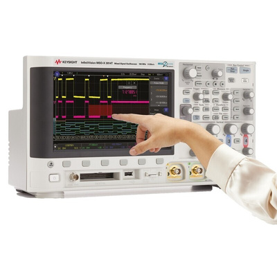 Keysight Technologies MSOX3024T InfiniiVision 3000T X Series Digital Bench Oscilloscope, 4 Analogue Channels, 200MHz,