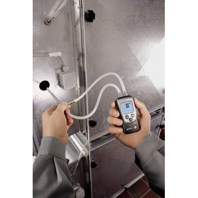 Testo 510 Differential Manometer With 2 Pressure Port/s, Max Pressure Measurement 100hPa