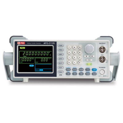 RS PRO AFG21105 Function Generator & Counter, 0.1Hz Min, 5MHz Max, FM Modulation, Variable Sweep