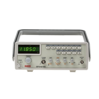 RS PRO IFG8216A Function Generator & Counter, 0.3Hz Min, 3MHz Max, Variable Sweep