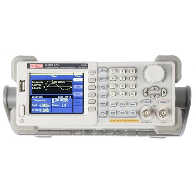 RS PRO Arbitrary Waveform Generator, 5MHz Max, 0 MHz Min