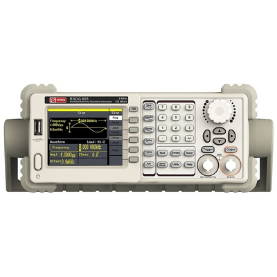 RS PRO Arbitrary Waveform Generator, 5MHz Max, 0 MHz Min - RS Calibrated