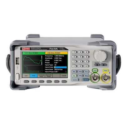 RS PRO Arbitrary Waveform Generator, 40MHz Max, 1 μHz Min - RS Calibrated