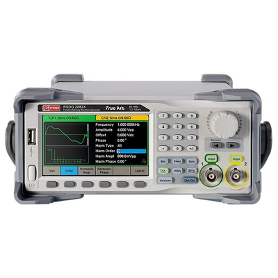 RS PRO Arbitrary Waveform Generator, 80MHz Max, 1 μHz Min - RS Calibrated