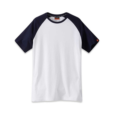 17OLBIA*147 T L | Parade White Cotton Short Sleeve T-Shirt, UK- L, EUR- L