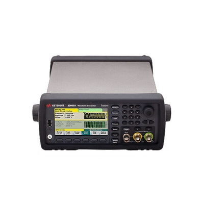 Keysight Technologies 33600A Arbitrary Waveform Generator, 120MHz Max, 2-Channel, 1 μHz Min