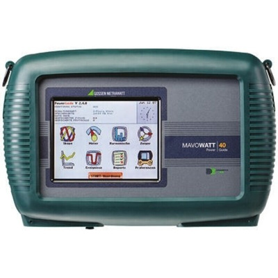 Gossen Metrawatt M817B Power Quality Analyser, 3-Phase, 6000A ac Max, 600V ac Max