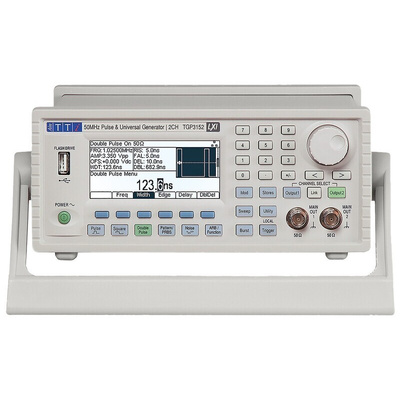 Aim-TTi TGP3151 Pulse Generator, 1 mHz min, 25 (Double Pulse) MHz, 50 (Pulse) MHz max, RS Calibration