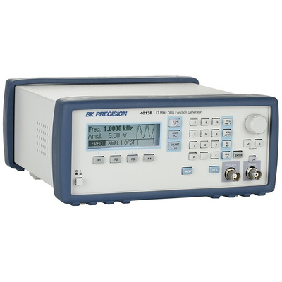 BK Precision 4013B Function Generator, 0.1Hz Min, 12MHz Max, Variable Sweep - RS Calibration