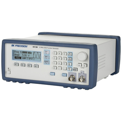 BK Precision 4013B Function Generator, 0.1Hz Min, 12MHz Max, Variable Sweep - RS Calibration