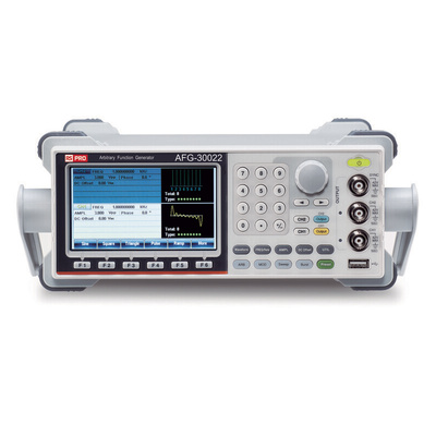RS PRO AFG-30022 Function Generator, 1μHz Min, 20MHz Max, FM Modulation, Variable Sweep