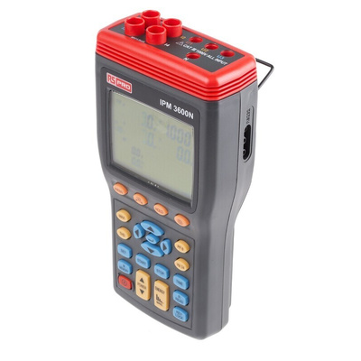 RS PRO IPM3600N Power Quality Analyser, 3-Phase, 999.9A Max, 999.9V Max