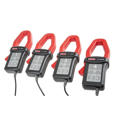 RS PRO IPM3600N Power Quality Analyser, 3-Phase, 999.9A Max, 999.9V Max