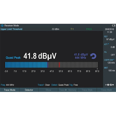 Rohde & Schwarz FPH-K43 Receiver Mode & Channel Scanner, For Use With FPH Spectrum Rider Handheld Spectrum Analyser
