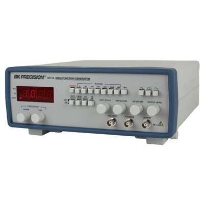 BK Precision 4011A Function Generator, 0.5Hz Min, 5MHz Max - RS Calibration