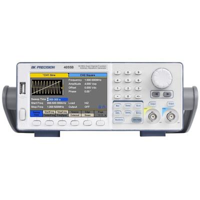 BK Precision 4050B Arbitrary Waveform Generator, 10MHz Max, 1 μHz Min - RS Calibrated