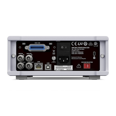Rohde & Schwarz HMC8015 Power Quality Analyser, 20A Max, 600V Max