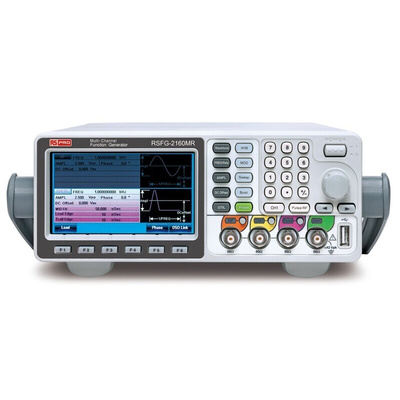 RS PRO RSFG-2160MR Function Generator, 25MHz Max, FM Modulation - RS Calibration