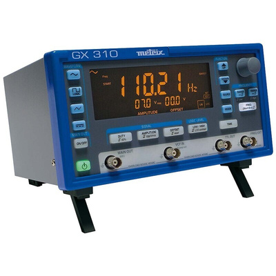 Metrix GX 310 Function Generator, 0.001Hz Min, 10MHz Max - RS Calibration