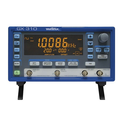 Metrix GX 310 Function Generator, 0.001Hz Min, 10MHz Max - RS Calibration