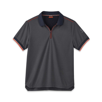 17OLLEY*1453 T XXXL | Parade OLLEY Grey Polyester Polo Shirt, UK- XXXL, EUR- XXXL