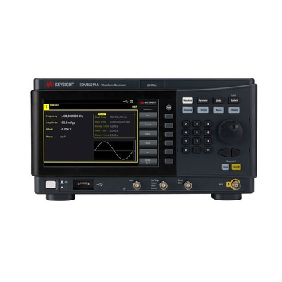 Keysight Technologies EDU33211A Arbitrary Waveform Generator, 20MHz Max, 1-Channel, 1 μHz Min