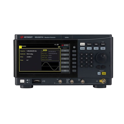 Keysight Technologies Arbitrary Waveform Generator, 20MHz Max, 1-Channel, 1 μHz Min - RS Calibrated