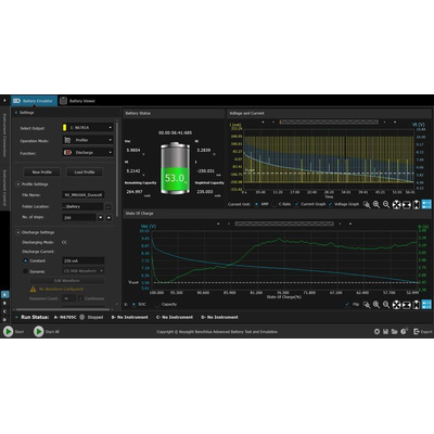 Keysight Technologies BV9211B/R-X4H-001-L, Accessory Type Advanced Battery Test and Emulation Software