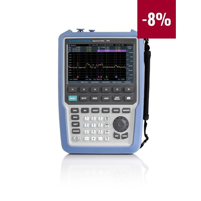 Rohde & Schwarz FPH .02 Handheld Spectrum Analyzer for interference Hunting, 5 KHz to 4GHz