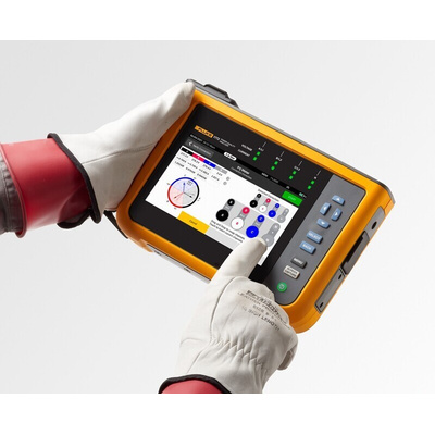 Fluke 1773 Power Quality Analyser, 3-Phase, 6000A Max, 1000V dc Max